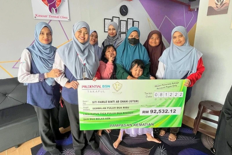 Isteri menerima hibah takaful arwah suami